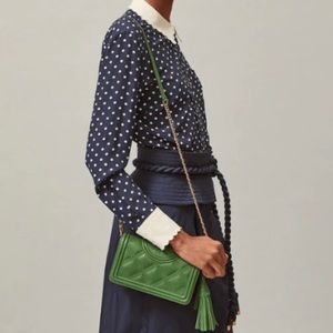 Tory Burch Fleming Soft Wallet! Crossbody